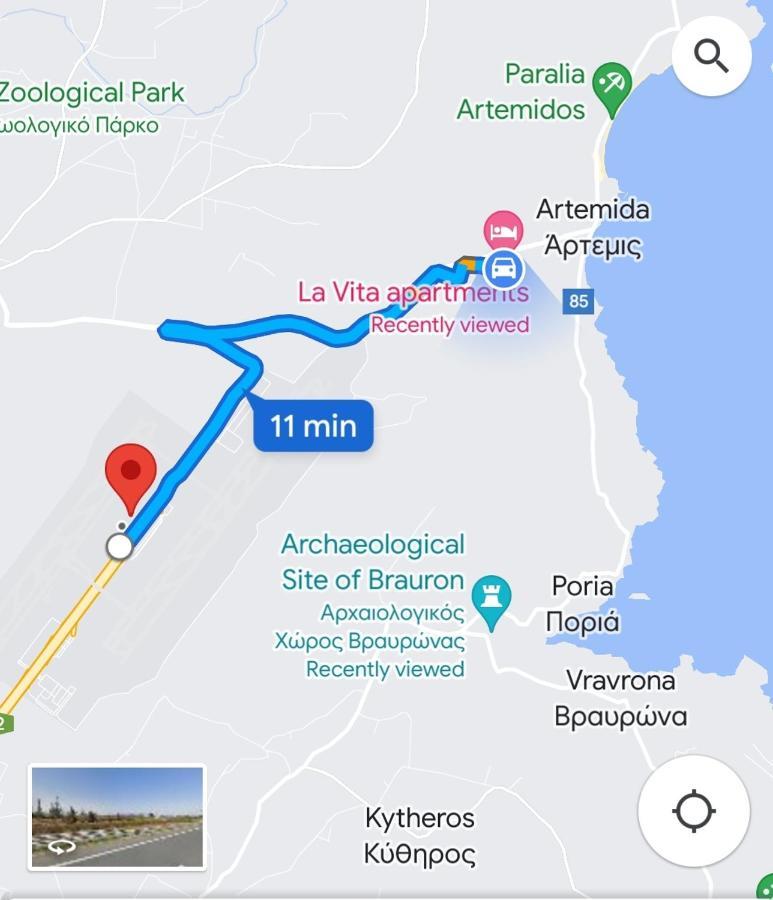 La Vita Apartments-Near Airport & Sea أرتيميدا المظهر الخارجي الصورة